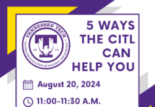 5 Ways the CITL Can Help You