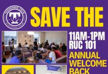 Intercultural Affairs Welcome Back Event August 27th