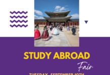 Join us at the Study Abroad Fair