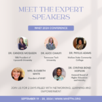 Women in Higher Ed! Join us next week for the WHET Conference