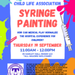 Child Life Association Syringe Painting