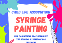 Child Life Association Syringe Painting