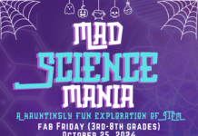 Mad Science Mania: A Hauntingly Fun Exploration of STEM Fab Friday
