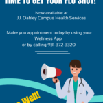 Flu Shots Available at Health Services!