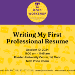 GOLD Career Readiness Workshop!!