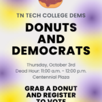 Join us for Donuts and Democrats!