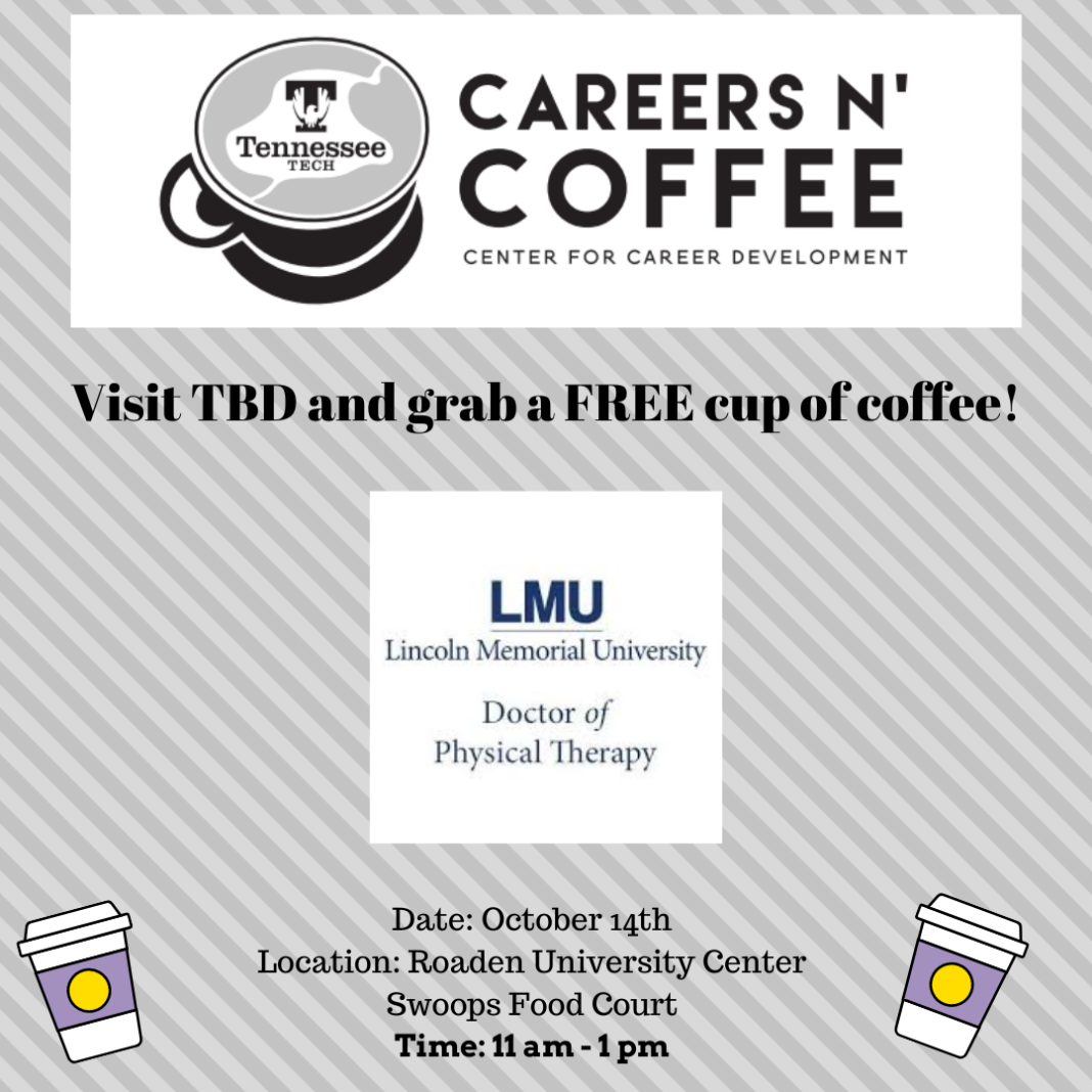 Careers n’ Coffee on MONDAY!!! Tech Times