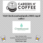 Careers n’ Coffee on WEDNESDAY!