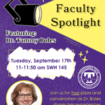Faculty Spotlight Featuring Dr. Tammy Boles