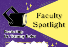 Faculty Spotlight Featuring Dr. Tammy Boles