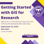 Getting Started with GIS for Research