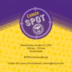 Career Spot TOMORROW!!!