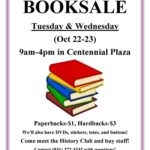 HISTORY CLUB BOOK SALE IN THE CENTENNIAL PLAZA TODAY & TOMORROW