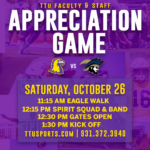 Reserve your Tailgate Spot at the Faculty & Staff Appreciation Game!