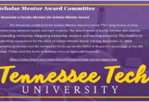 Nominate a Faculty Member for Scholar-Mentor Award 2024-25