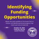 Identifying Funding Opportunities