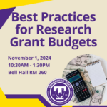 Best Practices for Research Grant Budgets