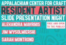 Resident Artist Slide Presentation Night at the Craft Center