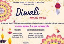 “Celebrate Annual Diwali Cultural Night” on Saturday,9th November 2024.