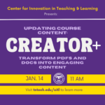 Updating Course Content: Transform PDFs and Docs into Engaging Content