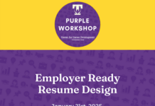 First Purple Career Readiness Workshop – Employer Ready Resume