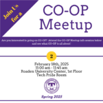 Second Co-op Meetup TODAY!