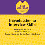 GOLD Career Readiness Workshop TODAY!