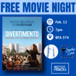 Free Movie Night – Wednesday, Feb. 12 at 7. p.m.