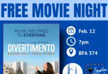 Free Movie Night – Wednesday, Feb. 12 at 7. p.m.