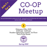 Co-op Meeting TODAY!