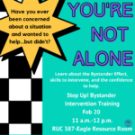 Step Up! Bystander Intervention Training