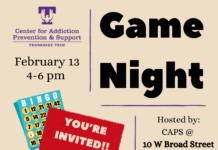 The Center of Addiction Prevention and Support Game Night