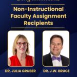 Non-Instructional Faculty Assignments Recipients 2025-2026