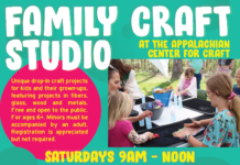 Family Craft Studio at the Appalachian Center for Craft