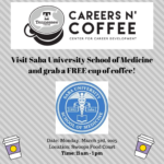 Careers n’ Coffee on MONDAY!!!