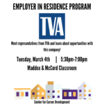 Employer in Residence TONIGHT!