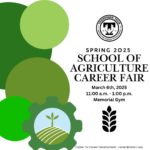 School of Agriculture Career Fair TODAY!