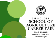 School of Agriculture Career Fair TODAY!