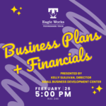 Eagle Works workshop – business plans and financials with Kelly Sullivan