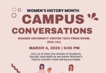 Women’s History Month Campus Conversations March 4th