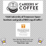 Careers n’ Coffee on MONDAY!!!