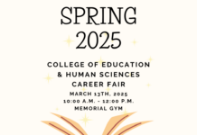 College of Education & Human Sciences Career Fair TODAY