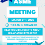 ASME Student Section Meeting