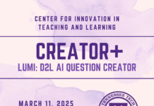 Creator+ Lumi: D2L AI Question Creator in iLearn