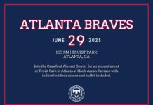 Join the Tennessee Tech Alumni Association for a Braves game June 29