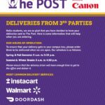 Information for 3rd Party Deliveries