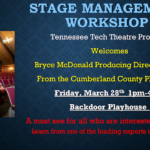 Stage Management Workshop