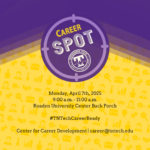 Career Spot on Monday, April 7 at the RUC Back Porch
