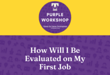 PURPLE Career Readiness Workshop, “How will I be Evaluated” on April 8