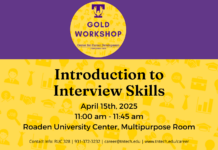 Intro Interview Skills GOLD Career Readiness Workshop on Tuesday, April 15